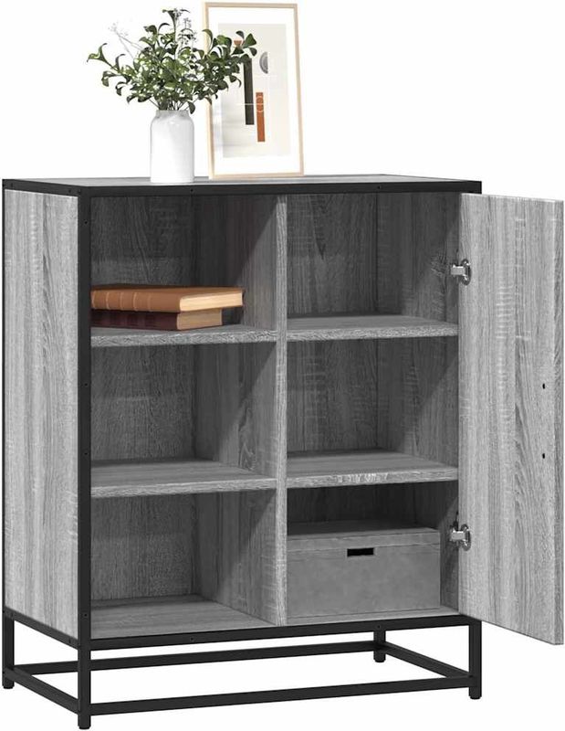 Dressoir - Hout - Metaal - Industrieel