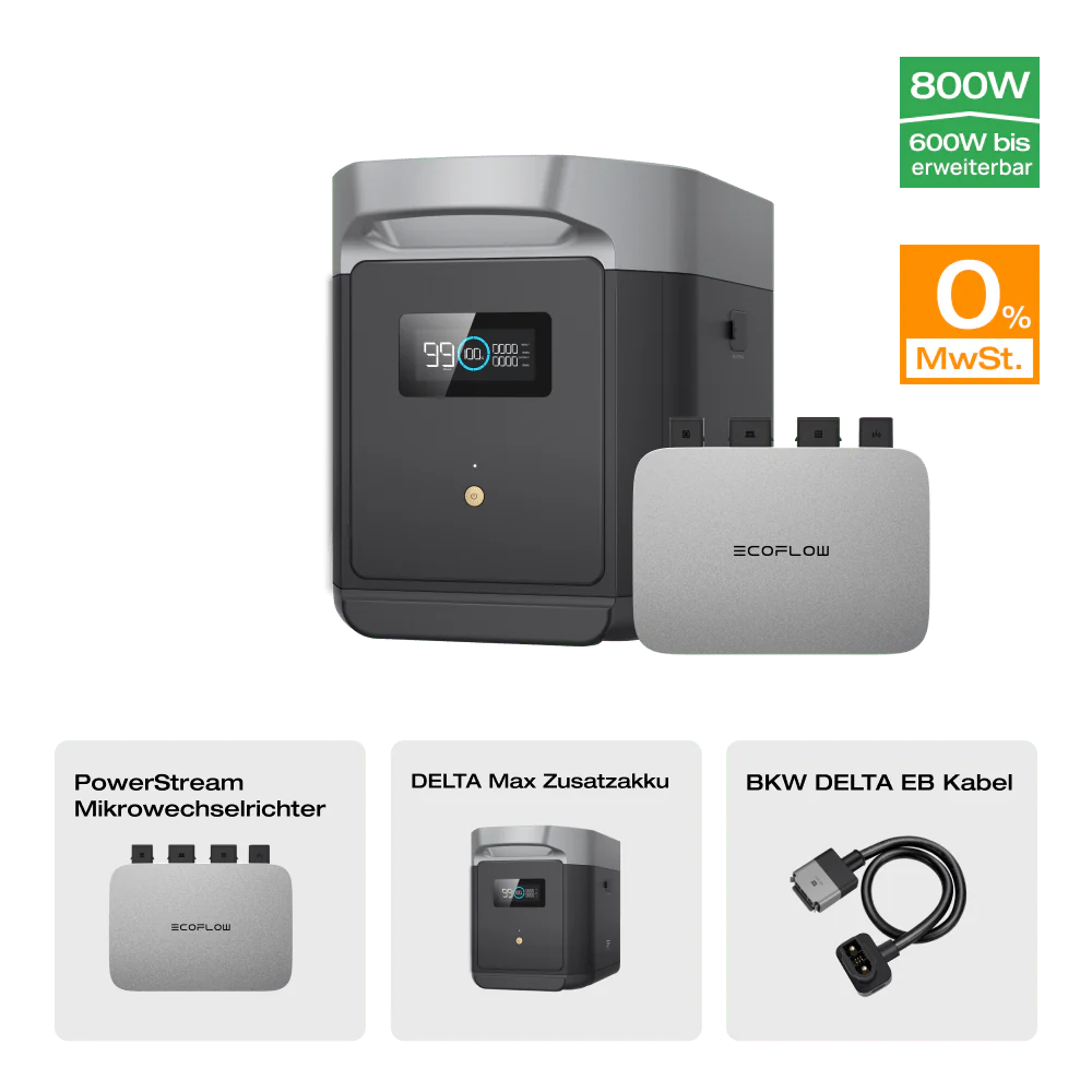 EcoFlow DELTA Max Intelligenter Zusatzakku