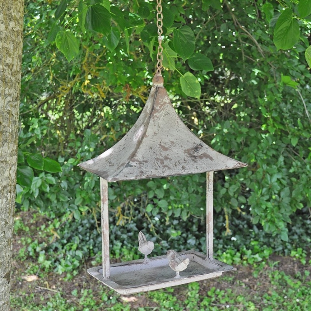 Mangeoire oiseaux à suspendre 38x26x22cm