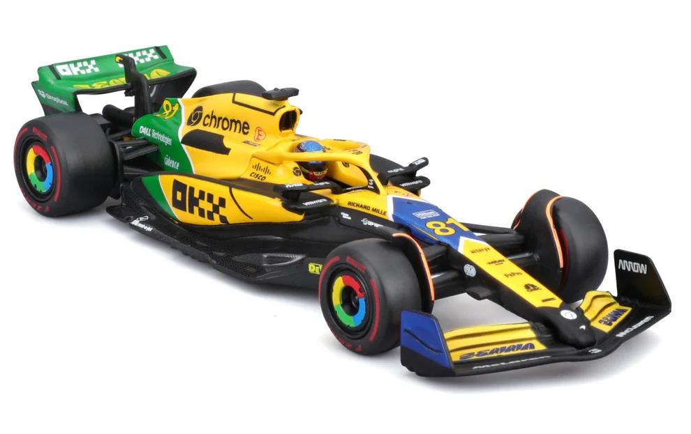 McLaren F1 MCL38 Piastri 2024 Senna Edition 1:43Sammlermodell im Massstab 1:43