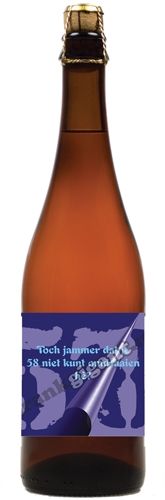 58 jaar Blond Bier 75 cl