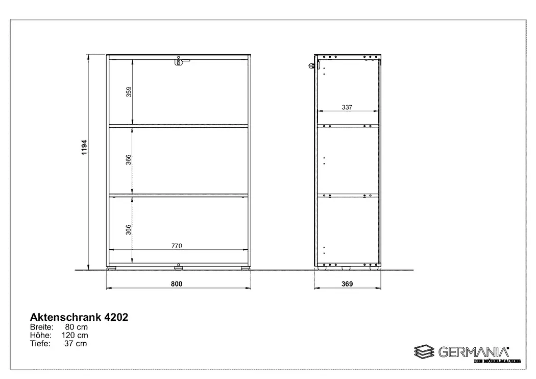 Aktenschrank Monteria
