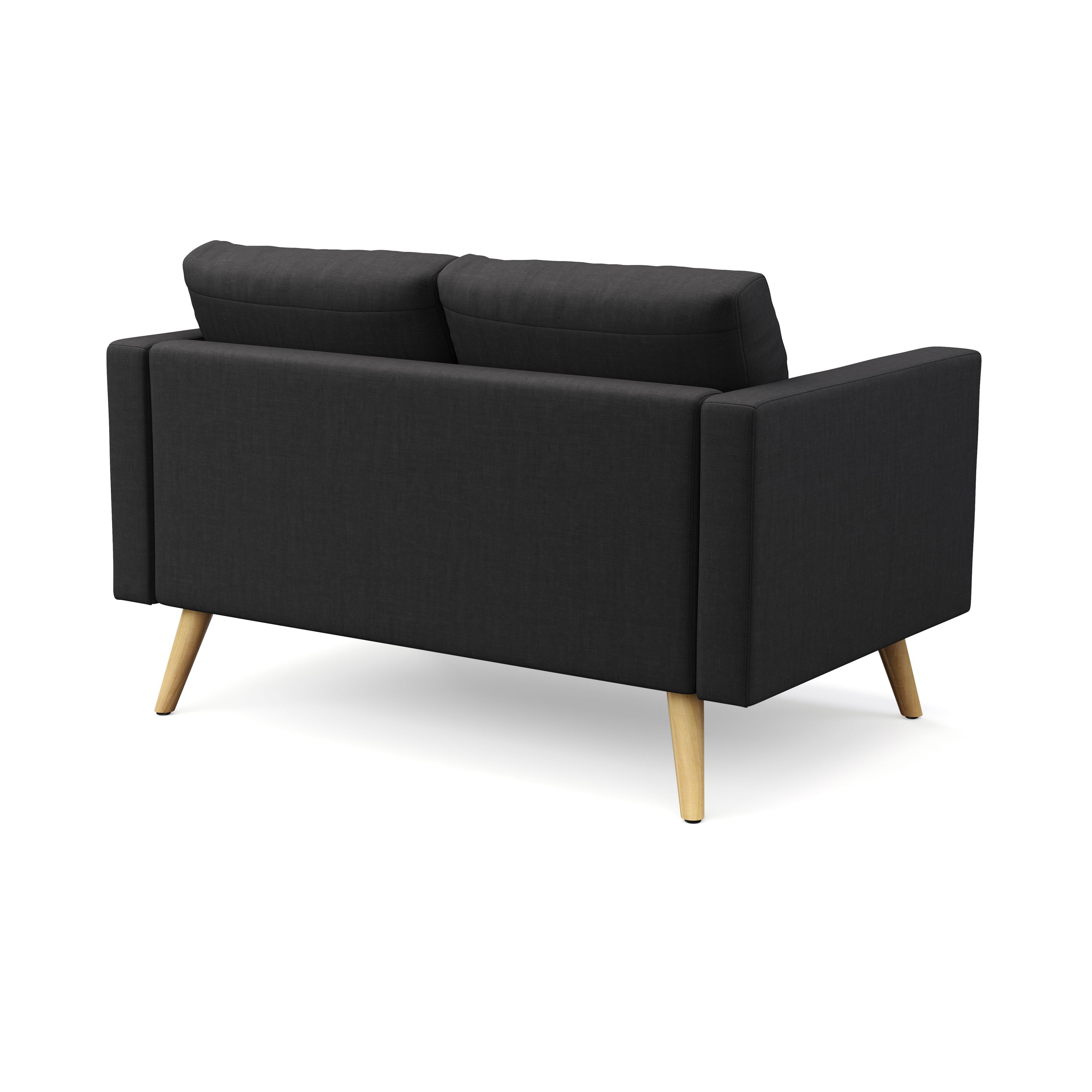 Sofa BLAIR 2-Sitzer schwarz