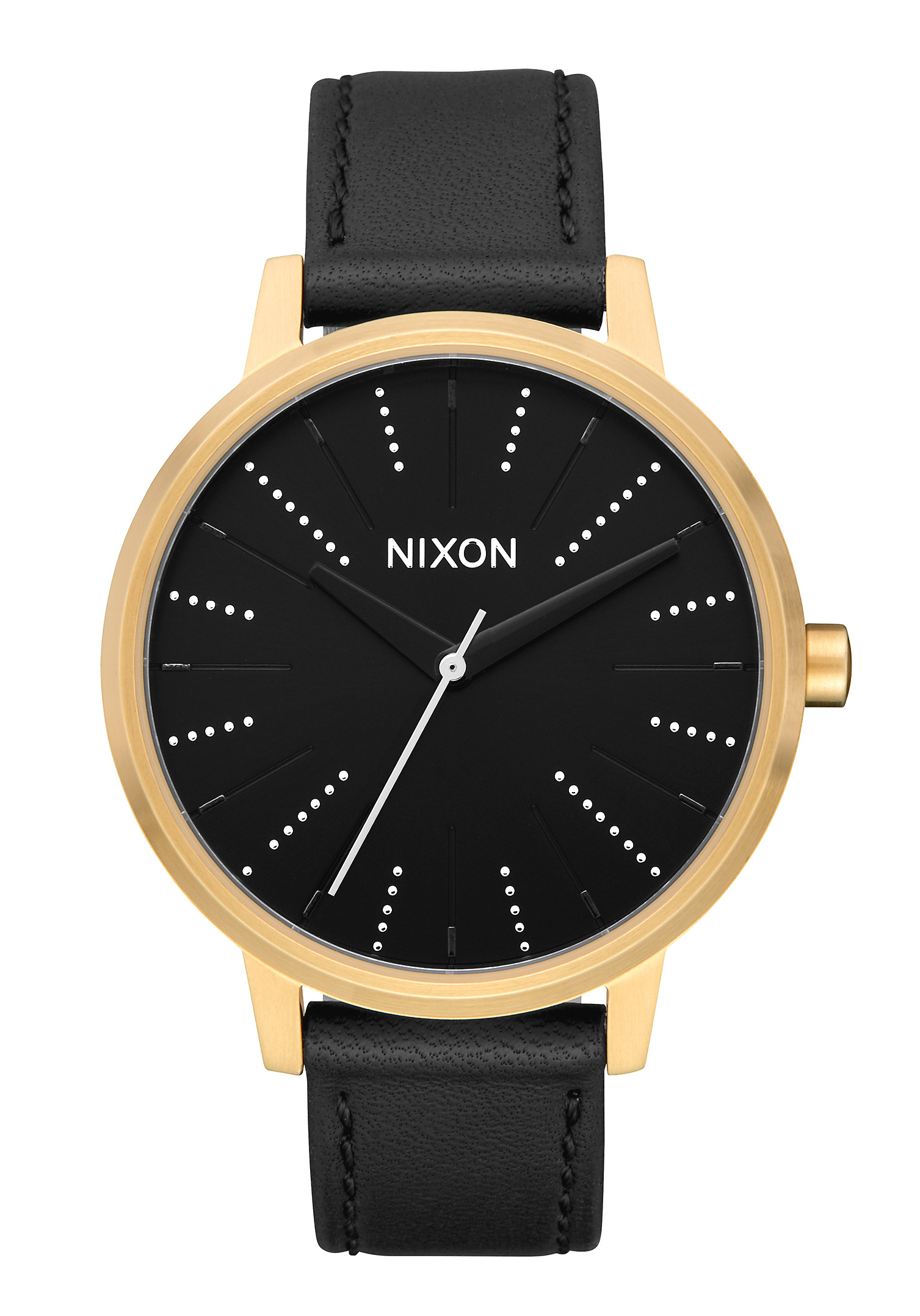 Nixon The Kensington Leather Gold / Black / Silver A1082879