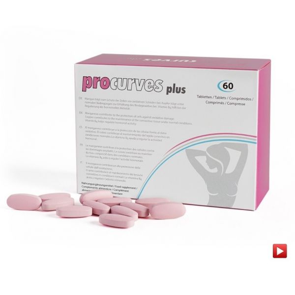 Herbal Technologies ProCurves Plus Aumento de Seios 60 Comprimidos