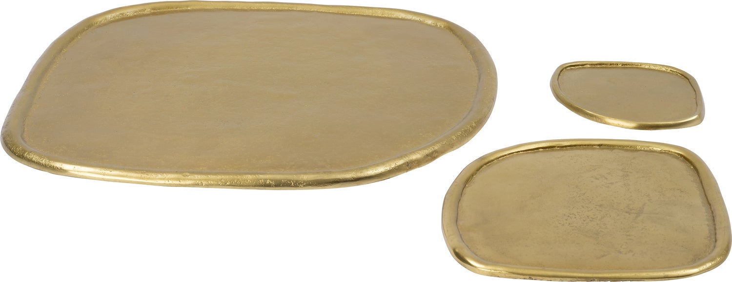 Intratuin dienblad Mel goud 35 x 30 x 1 cm