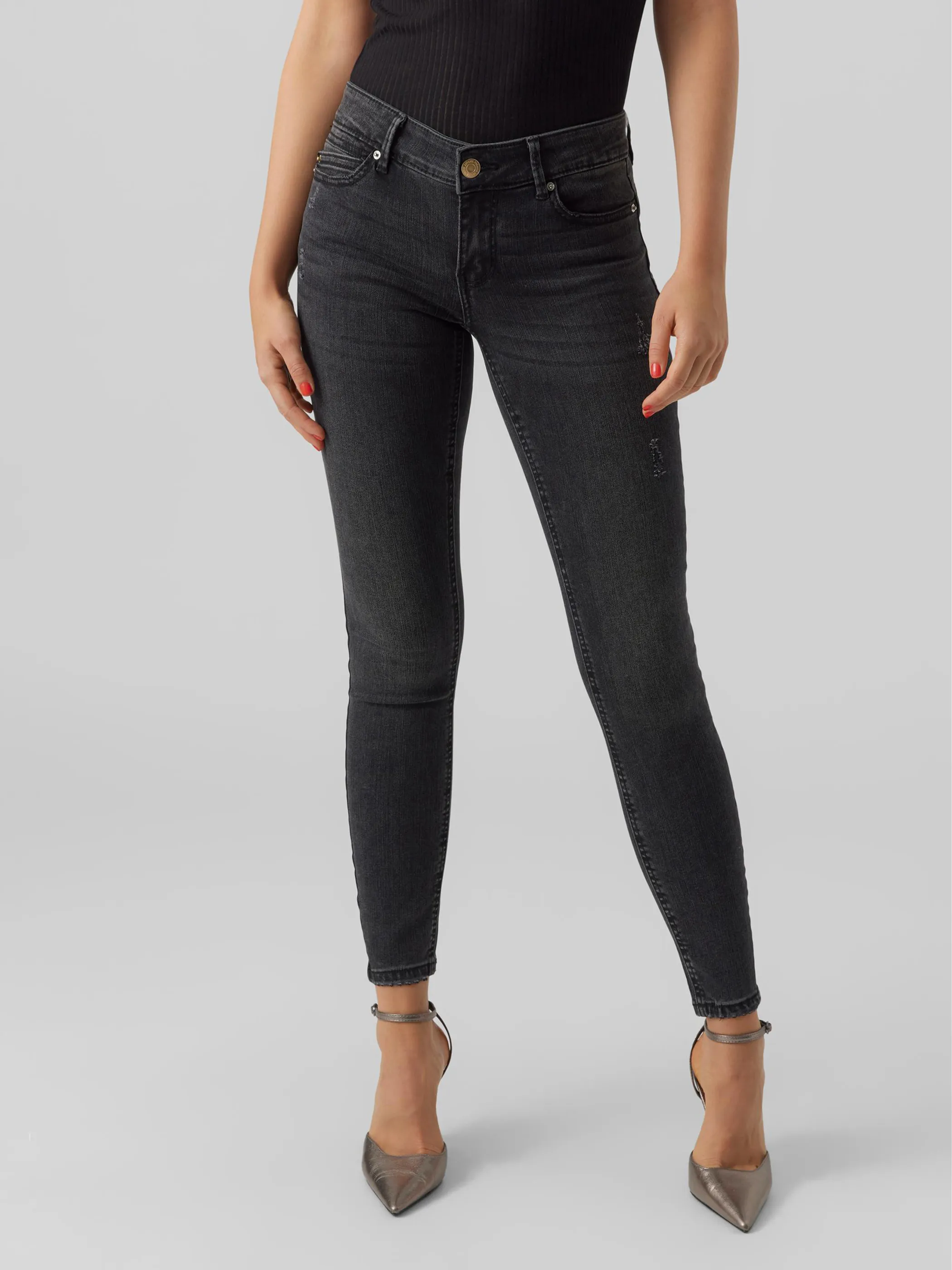Vero Moda VMROBYN LR SKINNY PUS Jeans