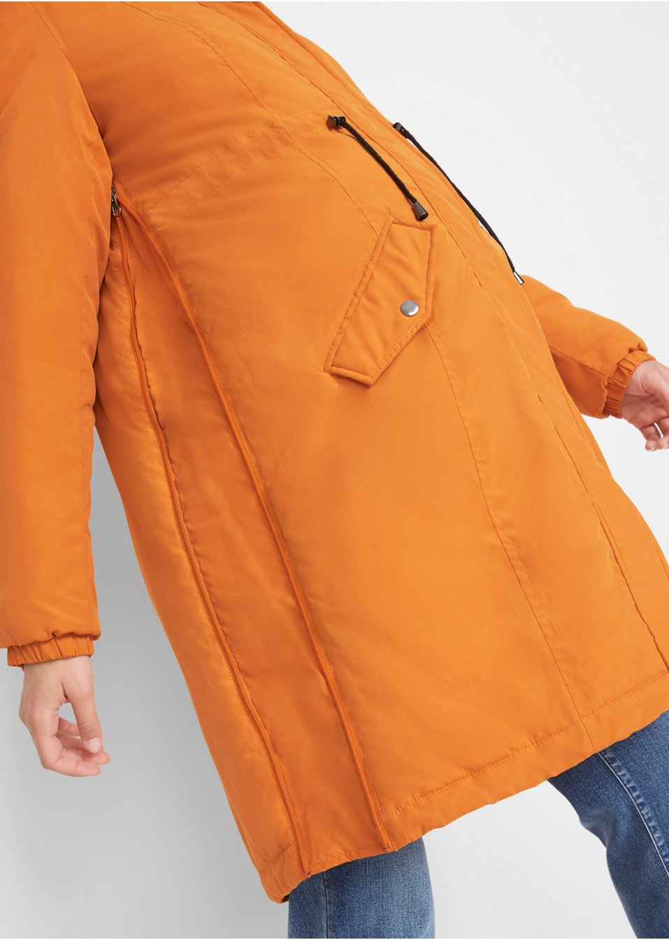 Parka de grossesse/de portage, rembourrée