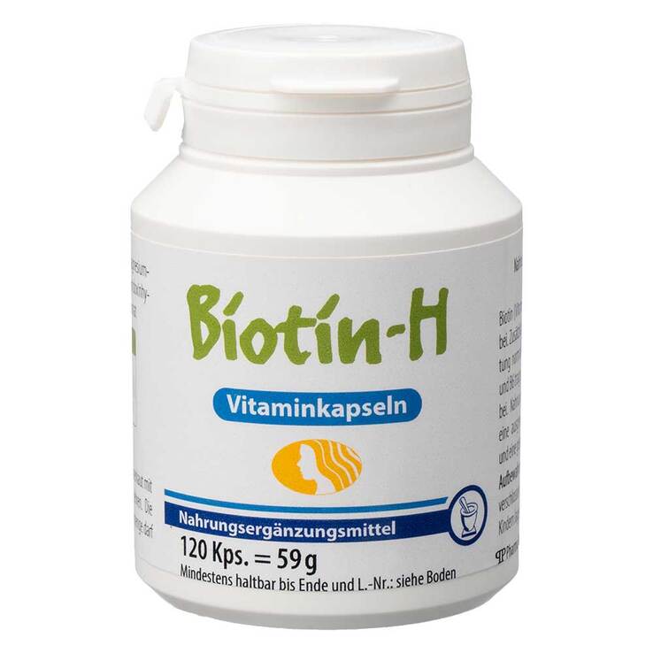 Biotin H Vitaminkapseln, 120 St