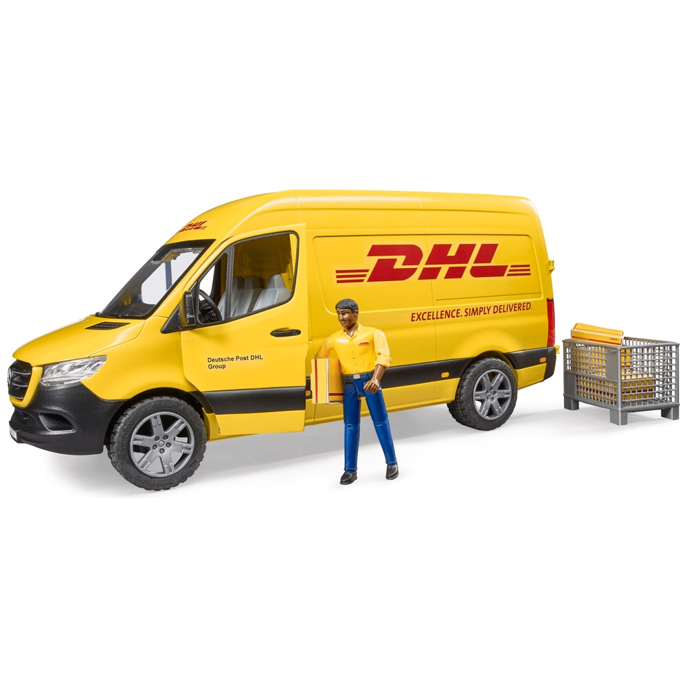 Bruder Mercedes-Benz Sprinter DHL Van With Driver