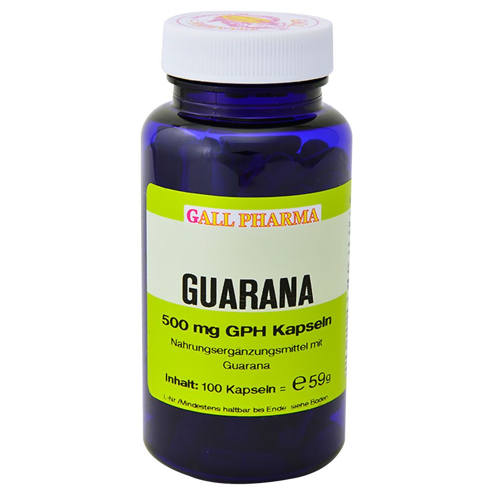 GALL PHARMA Guarana 500 mg GPH Kapseln