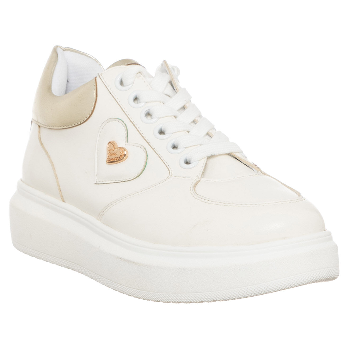 Tua By Braccialini Sneakers Noémie blanc/doré