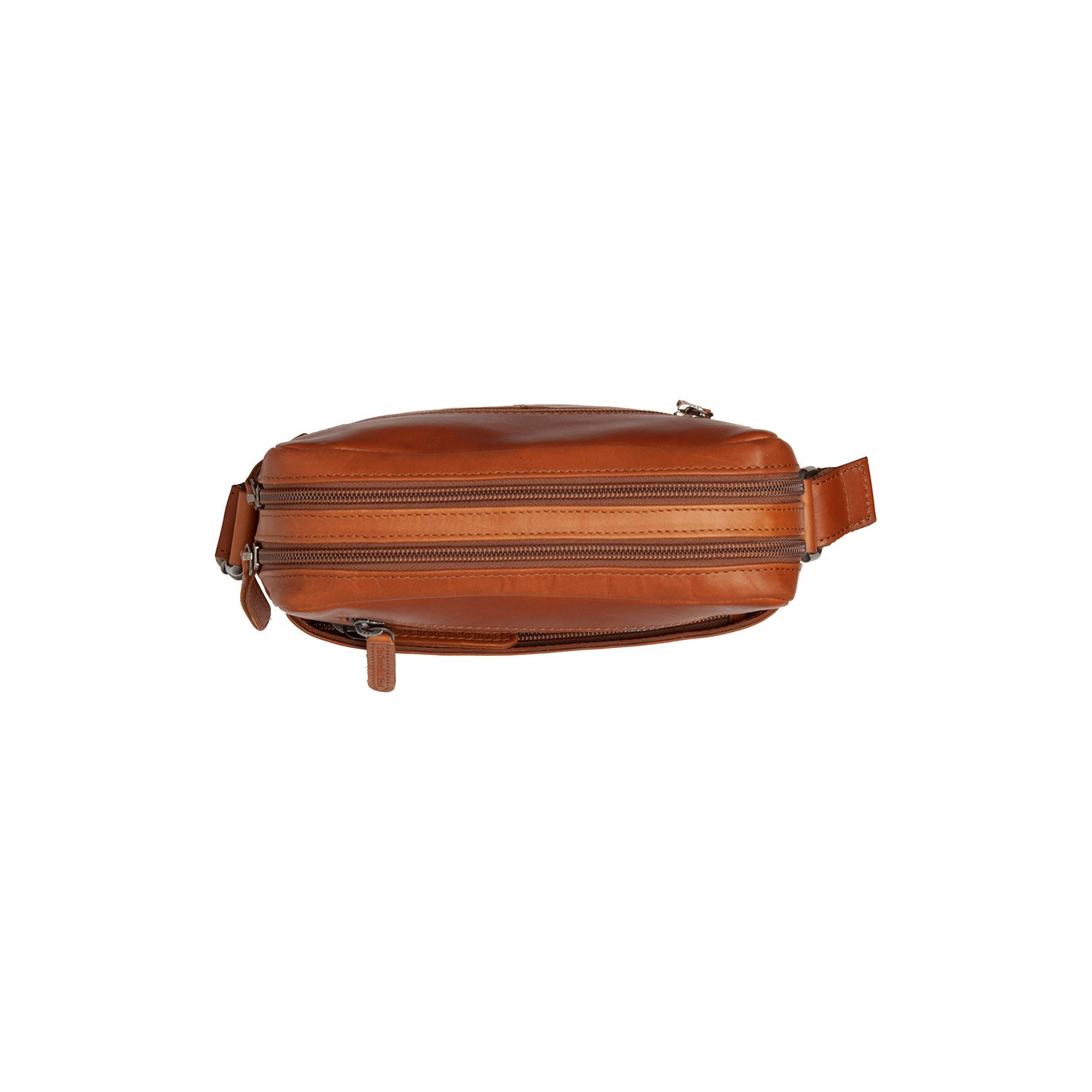 The Chesterfield Brand Arnhem Schoudertas cognac