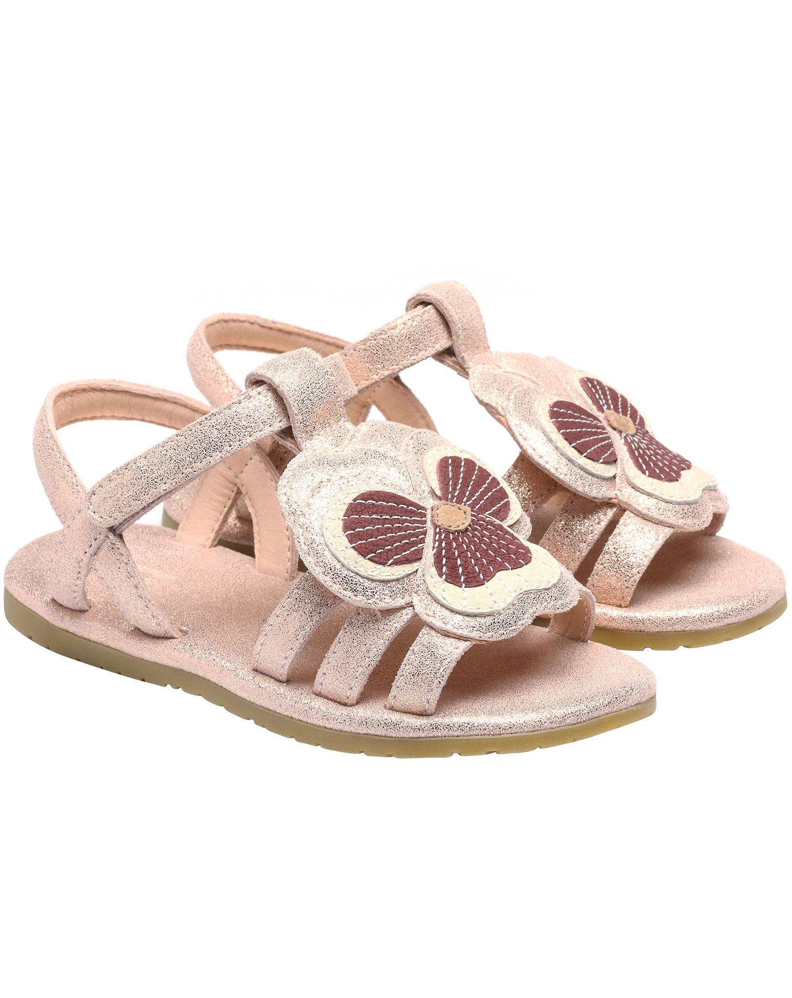 Klett-Sandalen ILES FIELDS - VIOLETTE in powder metallic