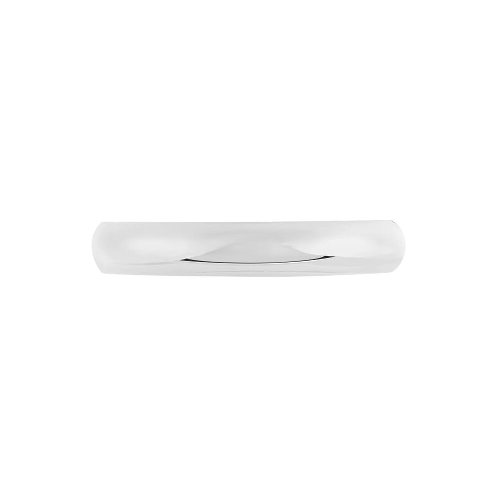 Alliance Aphroditia Demi Jonc Bombe Or Blanc