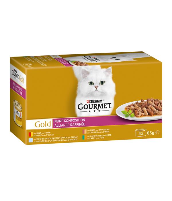 PURINA GOURMET™ Gold Nassfutter für Katzen