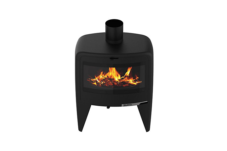 Poêle à bois en fonte Supra Paul haut 10kW 150m²