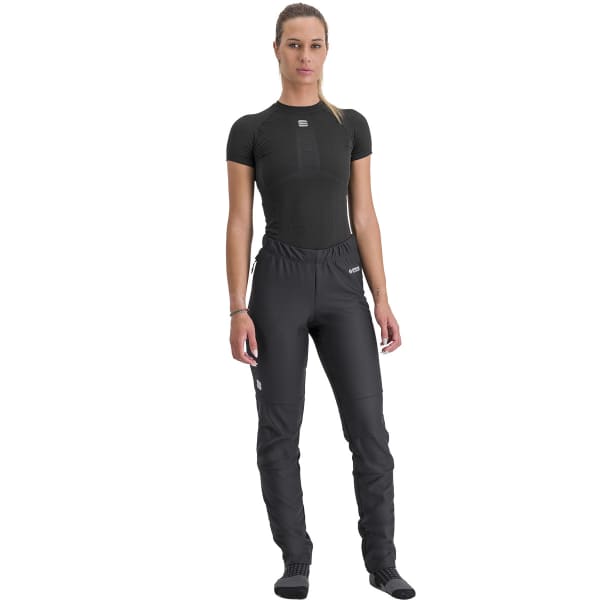 Pantalon ski de fond SPORTFUL SQUADRA W PANT SHORT ZIP BLACK
