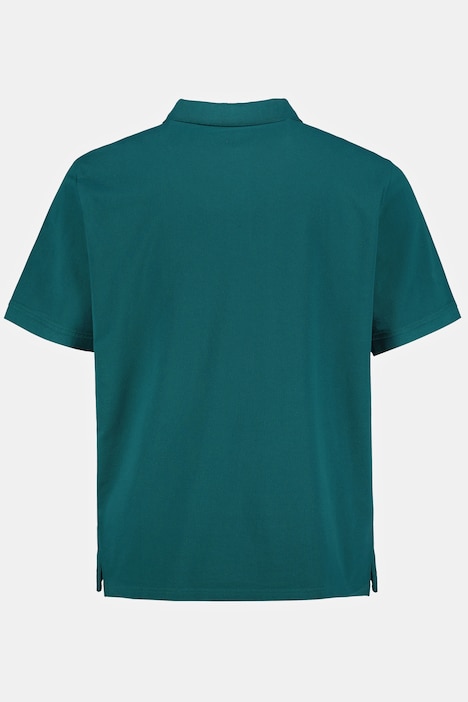 Poloshirt, Basic, Halbarm, Piqué, bis 10XL