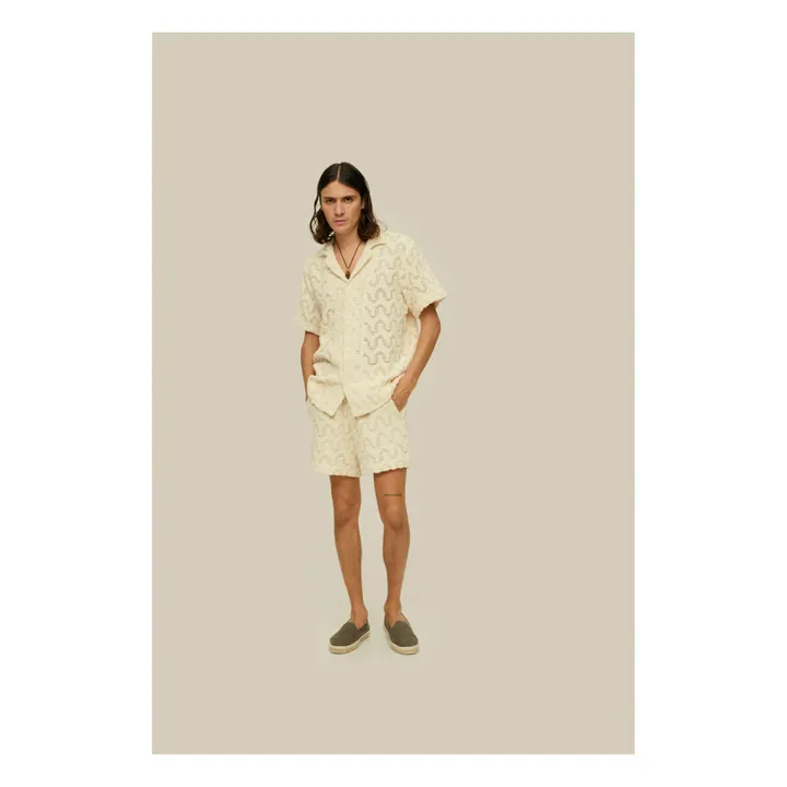 OAS Chemisette Atlas Crochet | Ecru