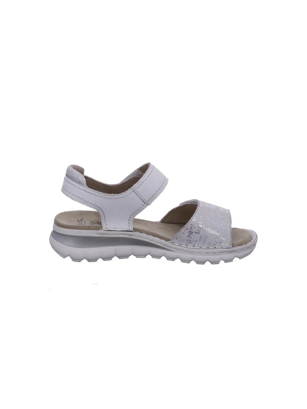 Sandale Tampa nebbia weiß