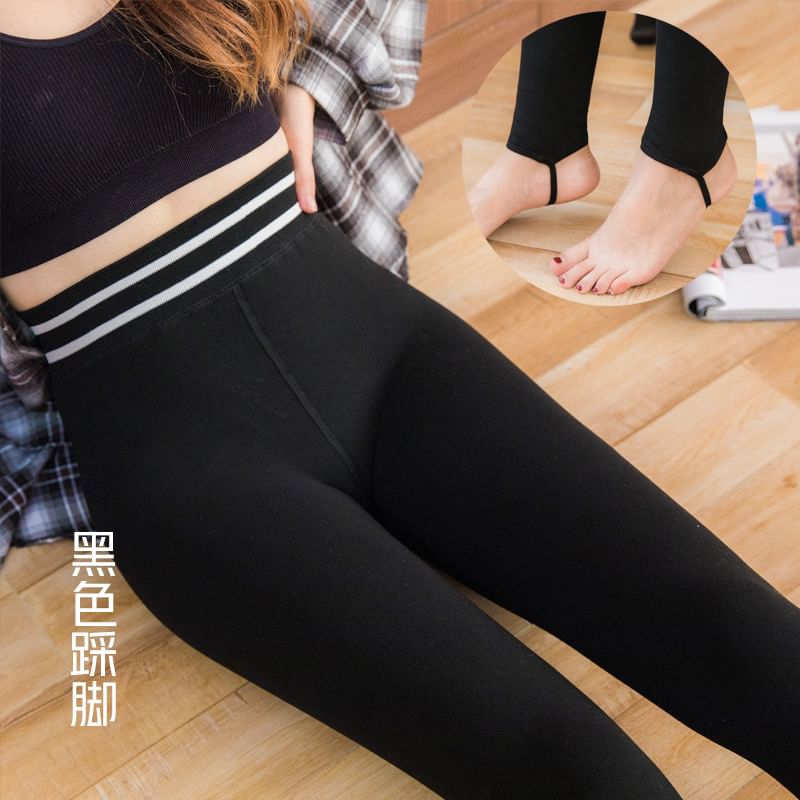 Hyoty - Hoge taille tweekleurige legging