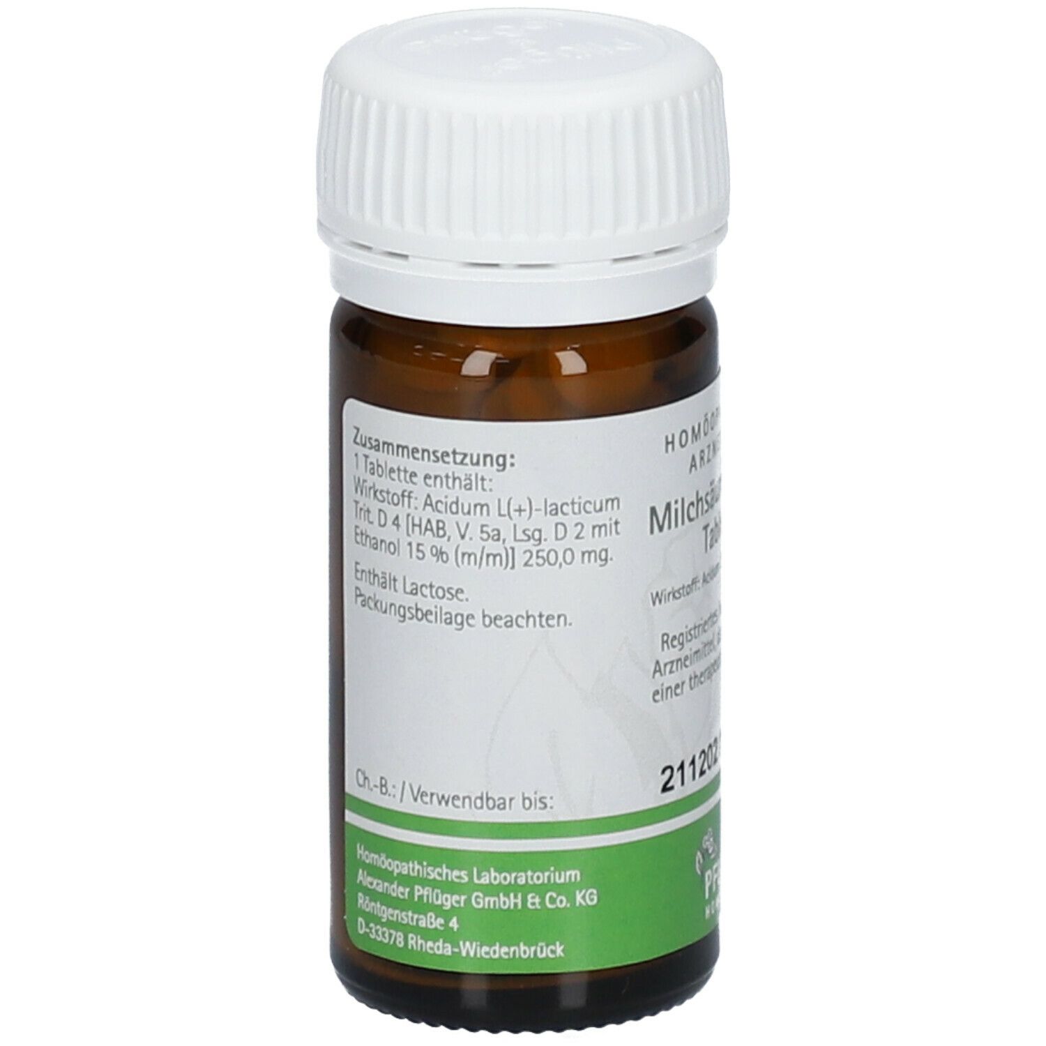 Milchsäure Pflüger® Tabletten
