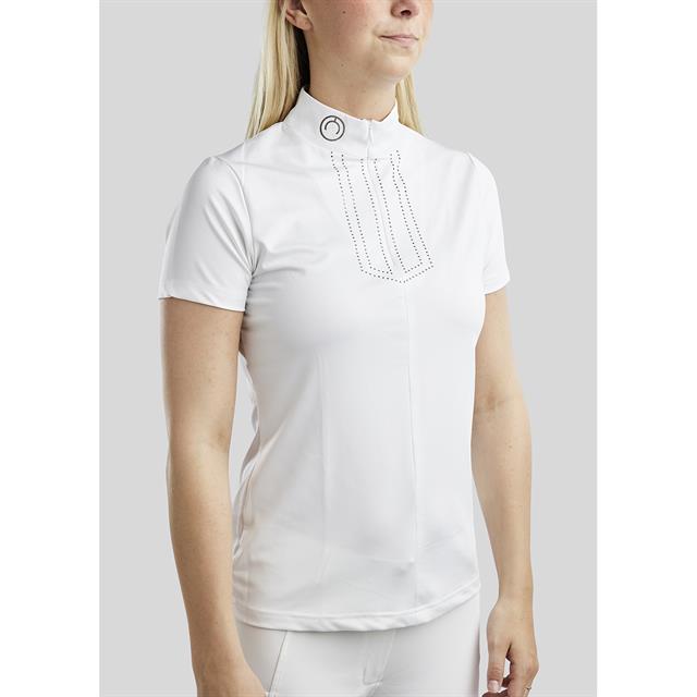 Wedstrijdshirt Montar MOViolet Gun Metal Wit
