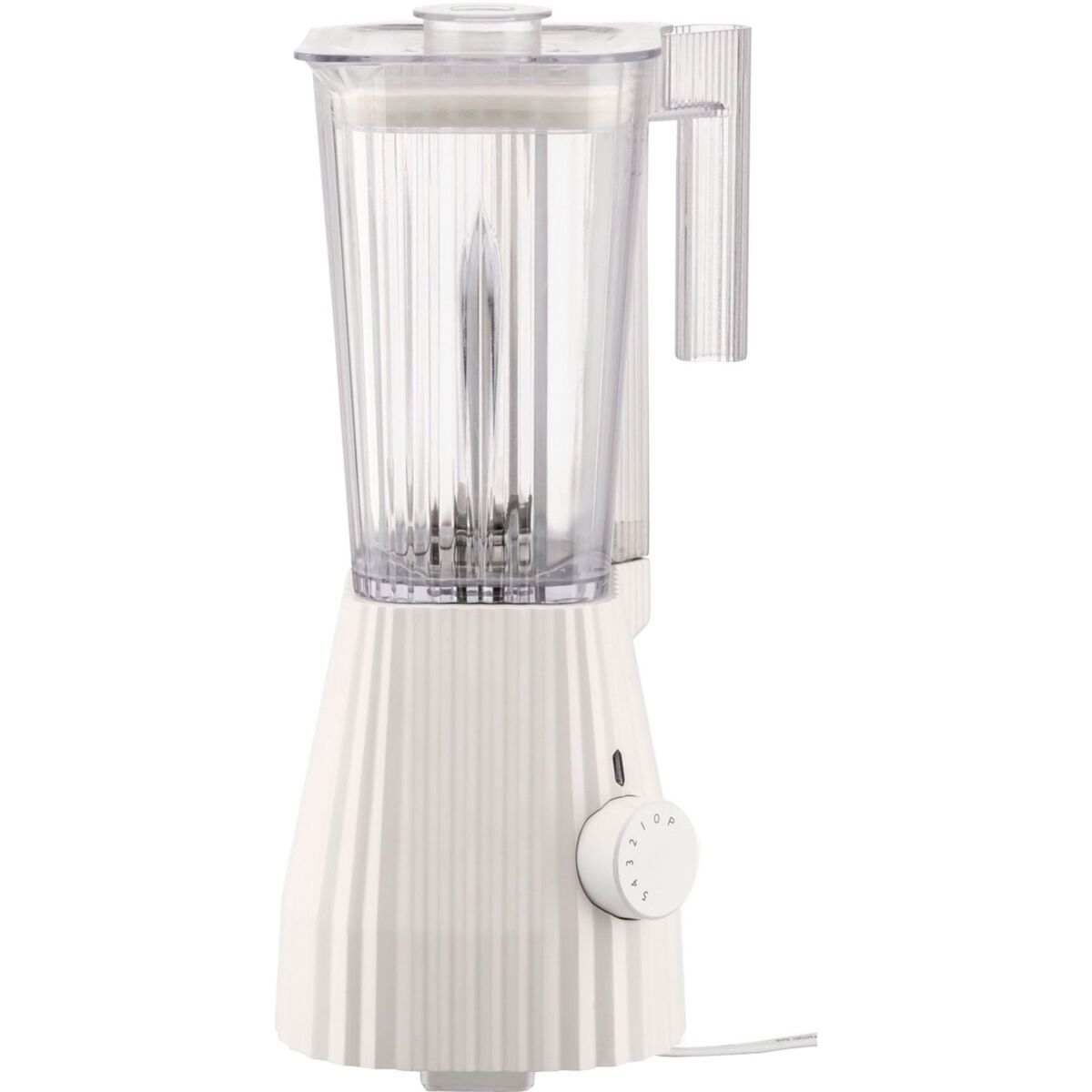 MDL09 Plissé blender, hvit
