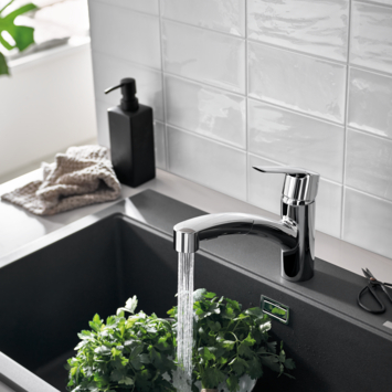 Grohe Quickfix keukenkraan Start uittrekbare Dual spray