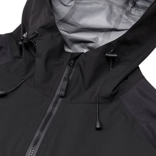 Woodbird Mizo Elka Shell Jakke, Sort, XL