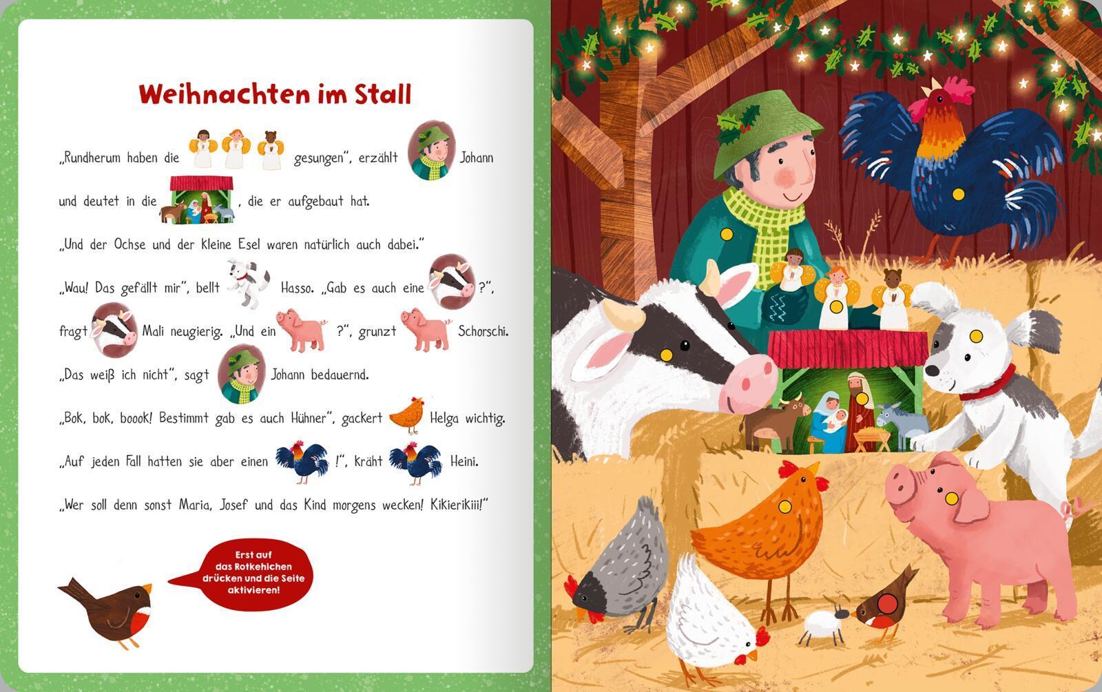 Mein kunterbuntes Soundbuch - Weihnachtsgeschichten
