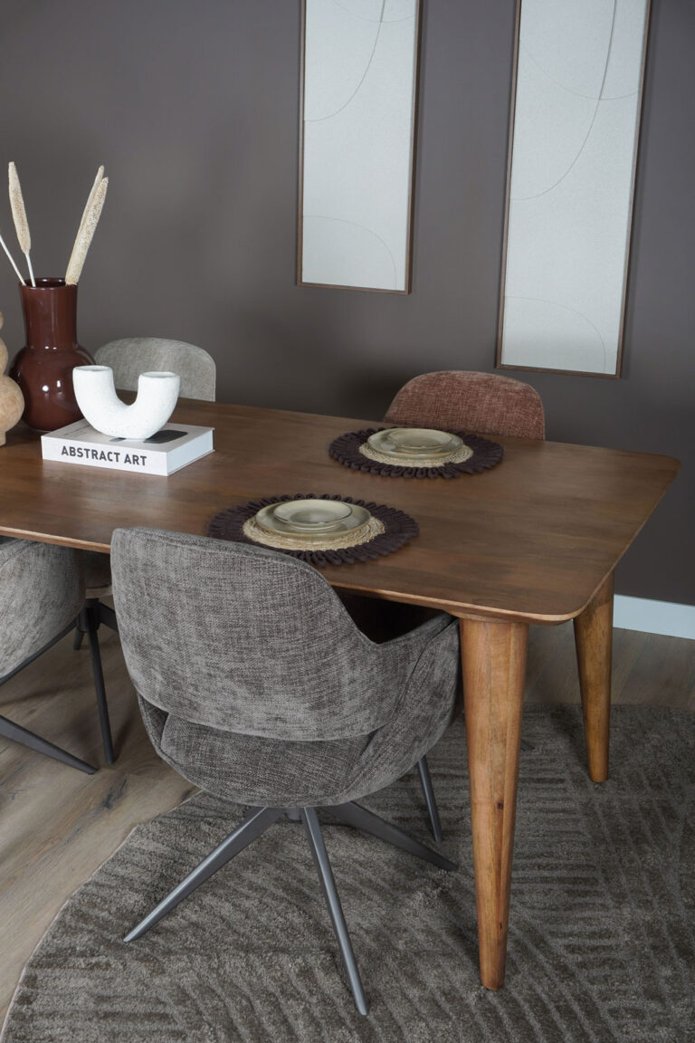 Eettafel Fred mangohout 240x100 cm