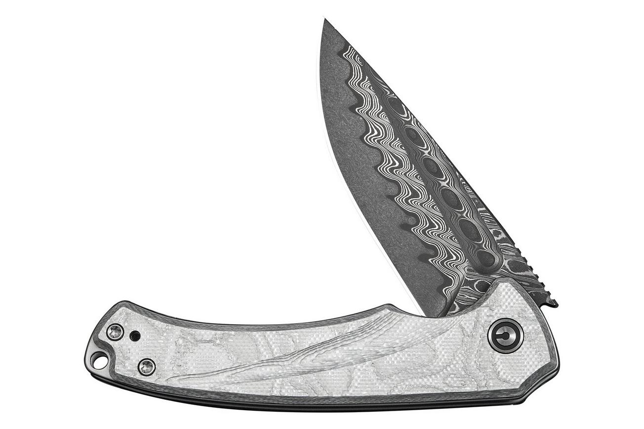 Civivi Voidflare C24040-DS1 Damascus, G10 Aluminium Foil, zakmes