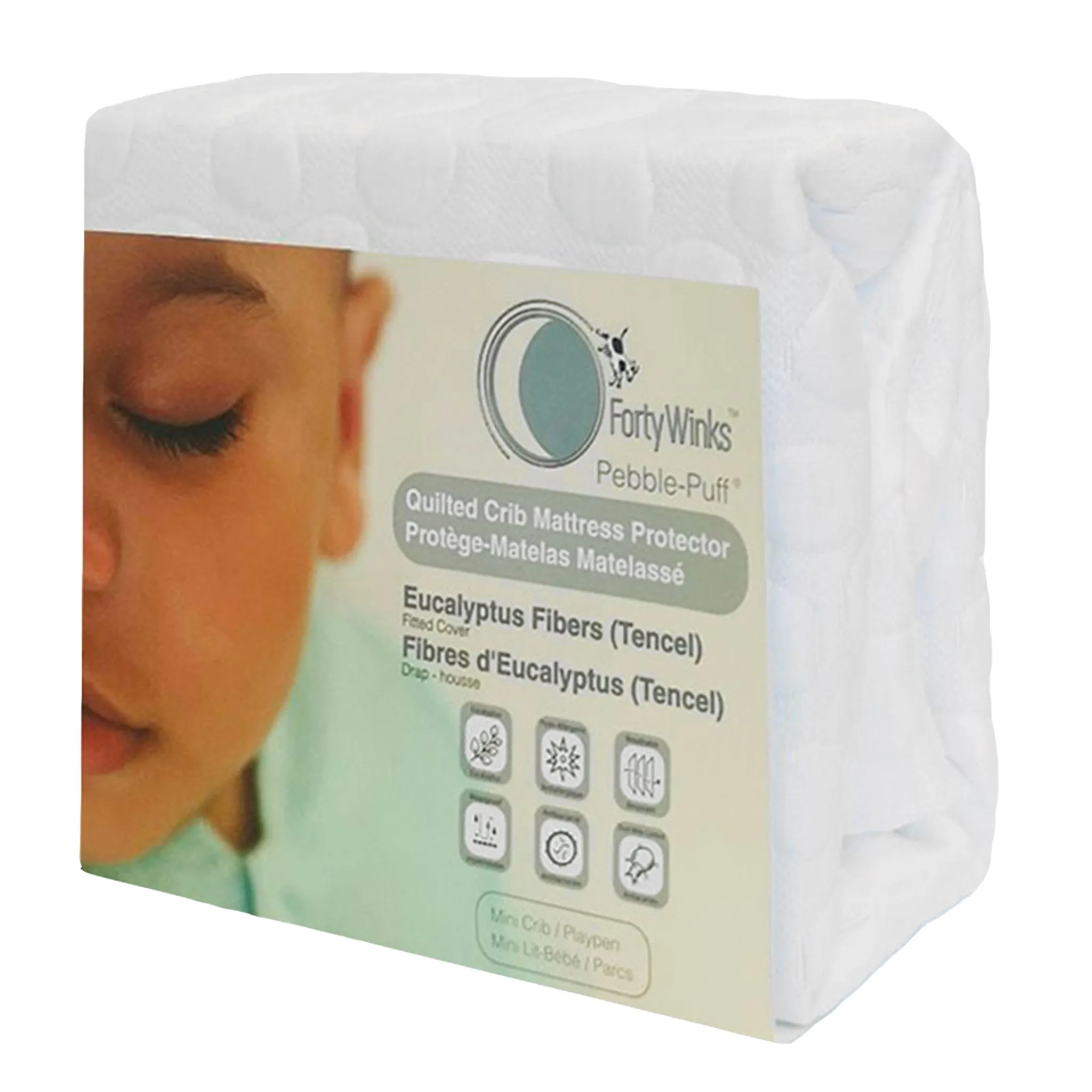 Forty Winks Protège-Matelas Imperméable pour Parc