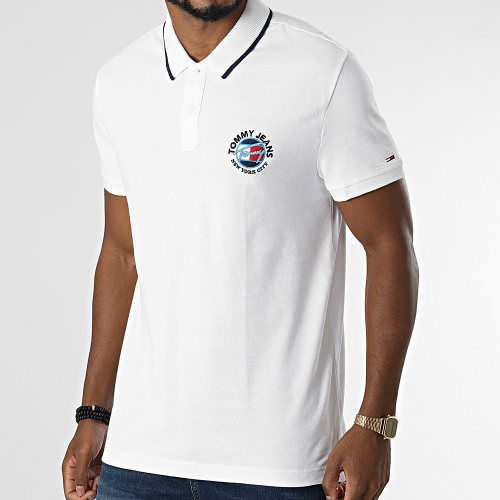 Polo Manches Courtes Timeless 1340 Blanc