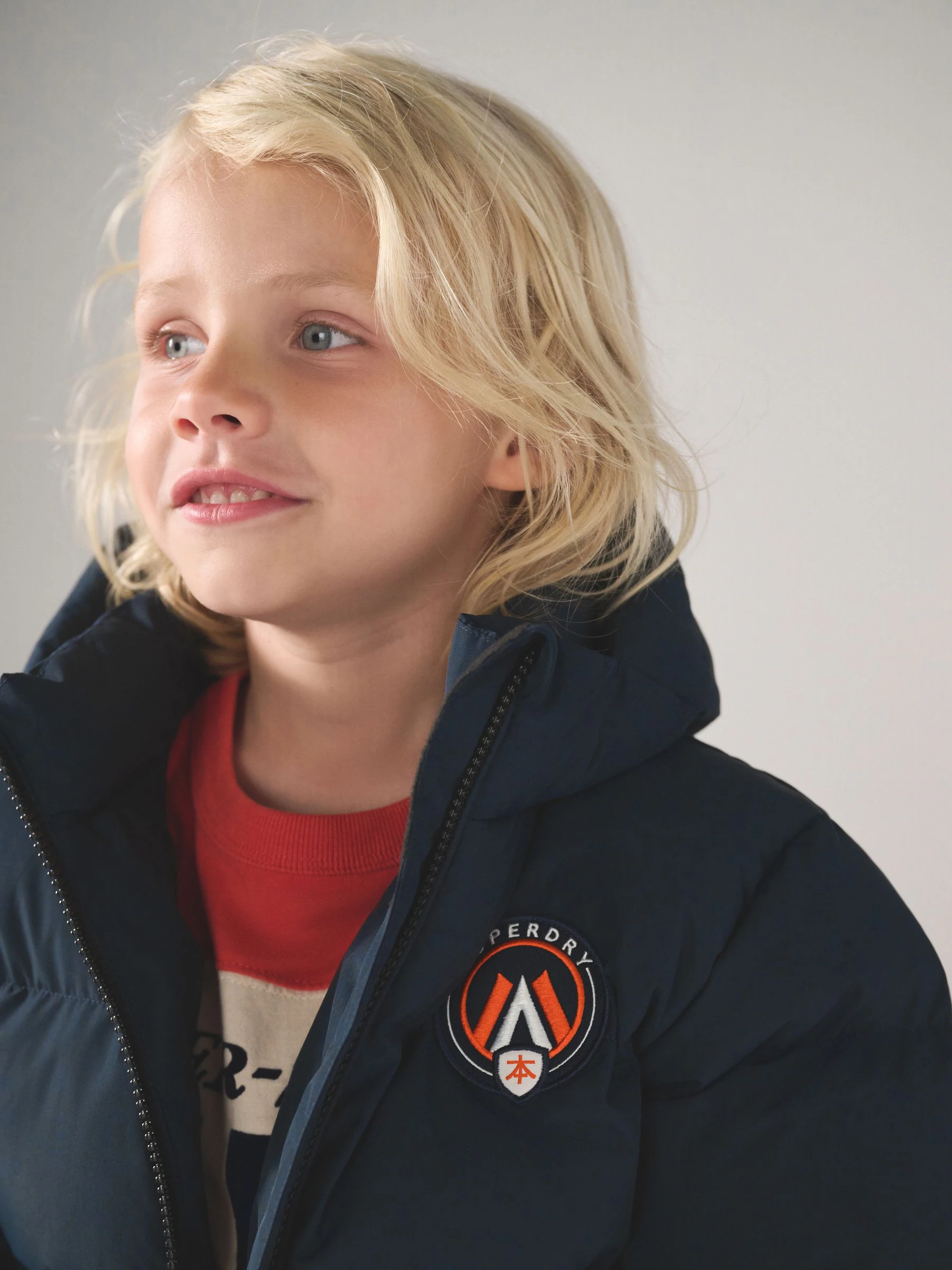 Marineblauw - Superdry Sports pufferjas