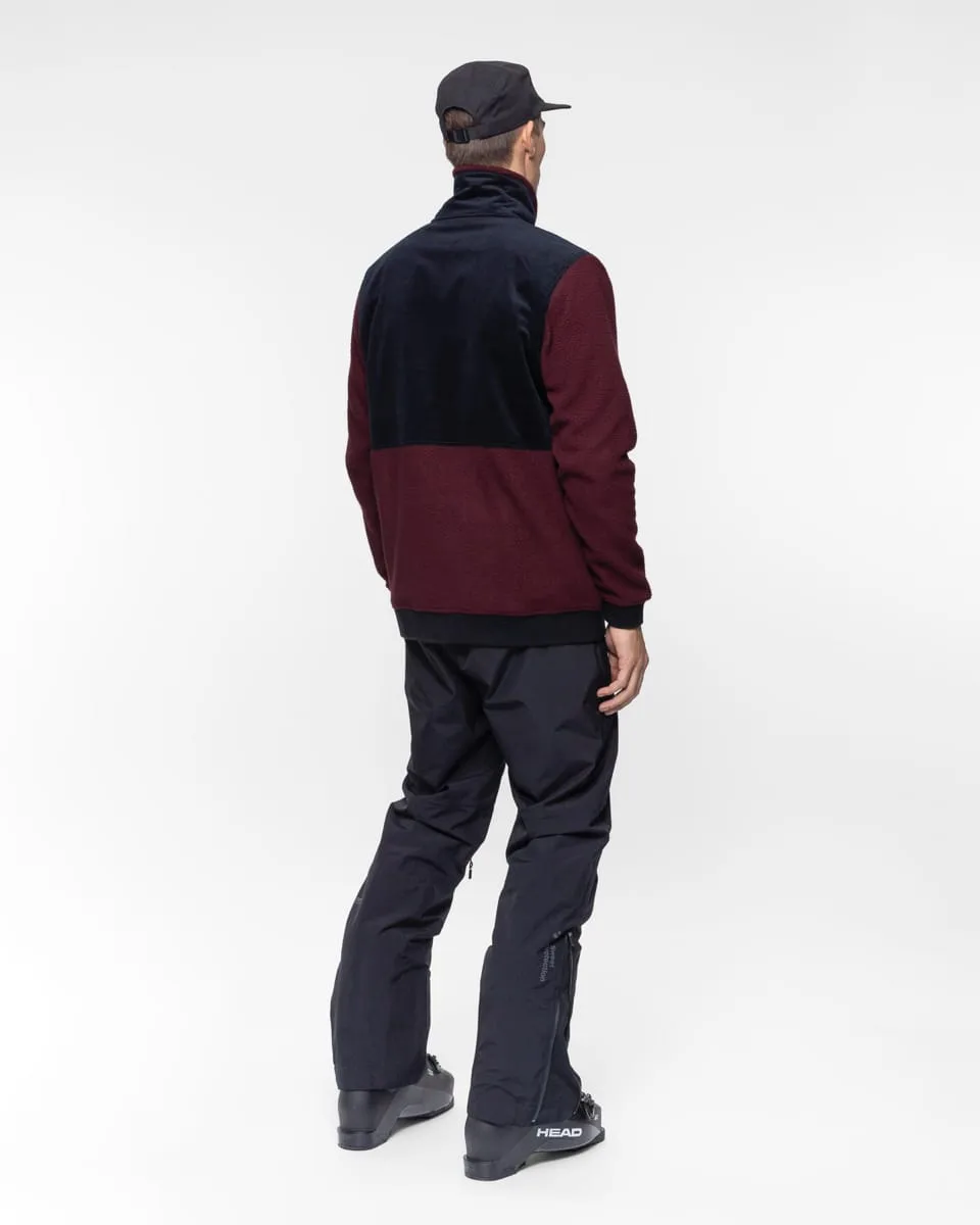 Sweet Protection Unisex Pile Fleece Jacket Red Wine