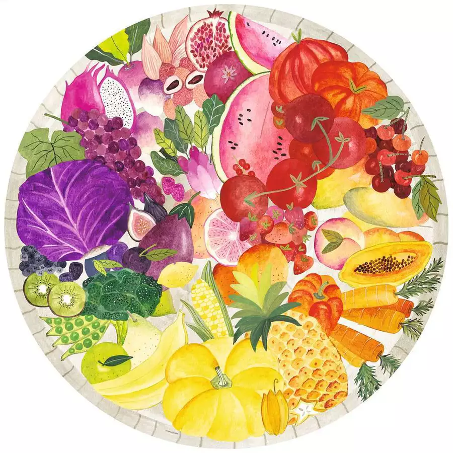 Ravensburger Circle of Colors - Fruits & Vegetables bunt