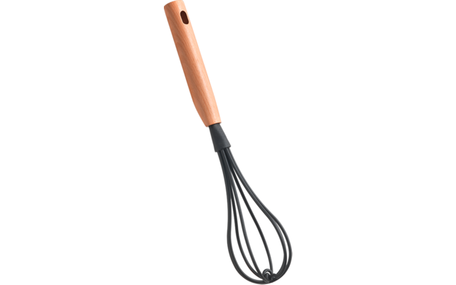Metaltex Arizona Line Schneebesen mit Buchenholzgriff 31,5 cm
