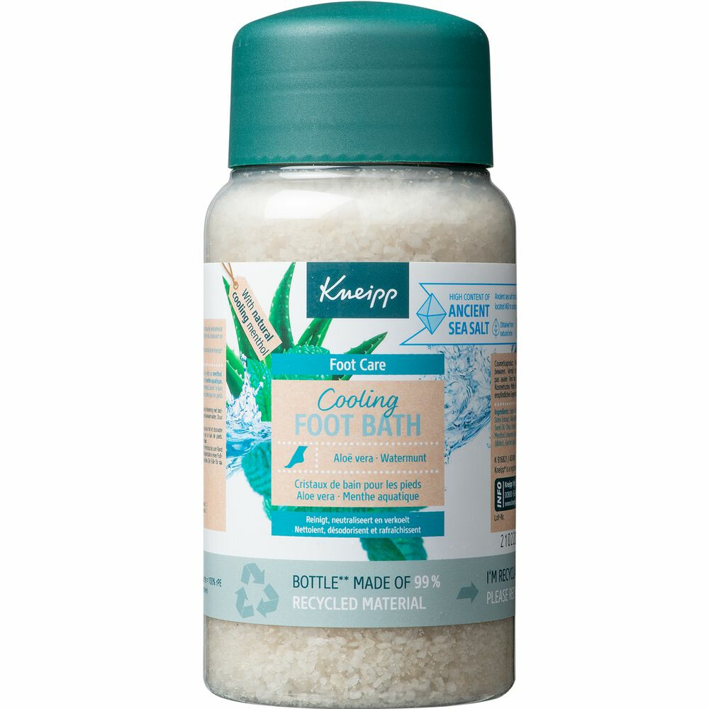 Kneipp Voetbadkristallen Cooling - Aloë Vera Watermunt600 gr