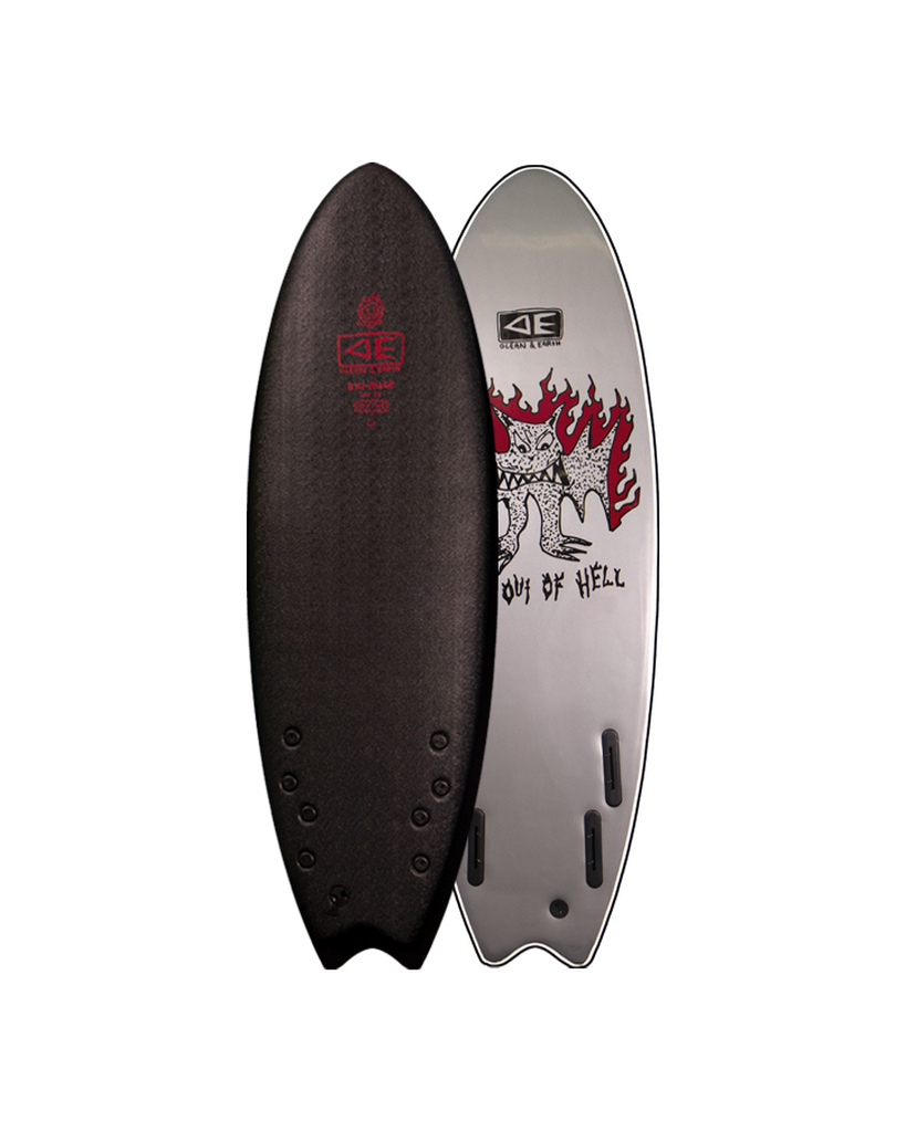 Ocean and earth EZI - Bat Outta Hell  Softboard 5'6
