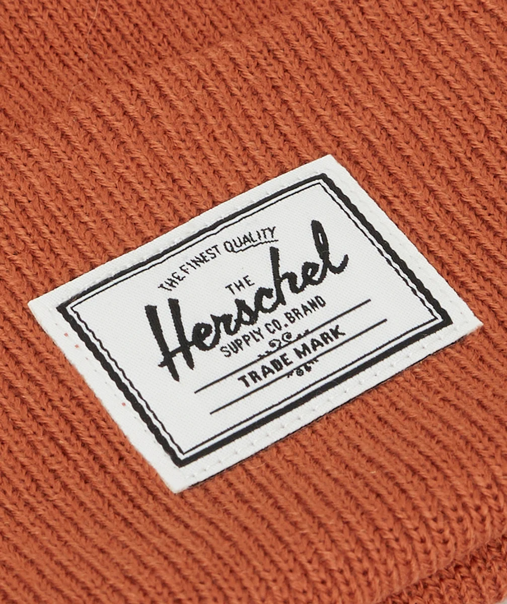 HERSCHELBONNET ADO ELMER BEANIE EN MAILLE ROUILLE