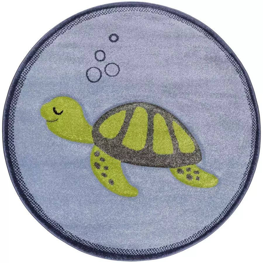 Esprit Kinderteppich Turtle blau