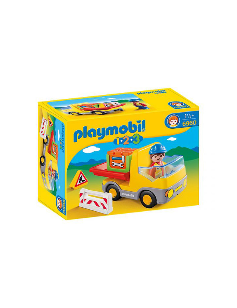 Playmobil 1.2.3 Construction Truck
