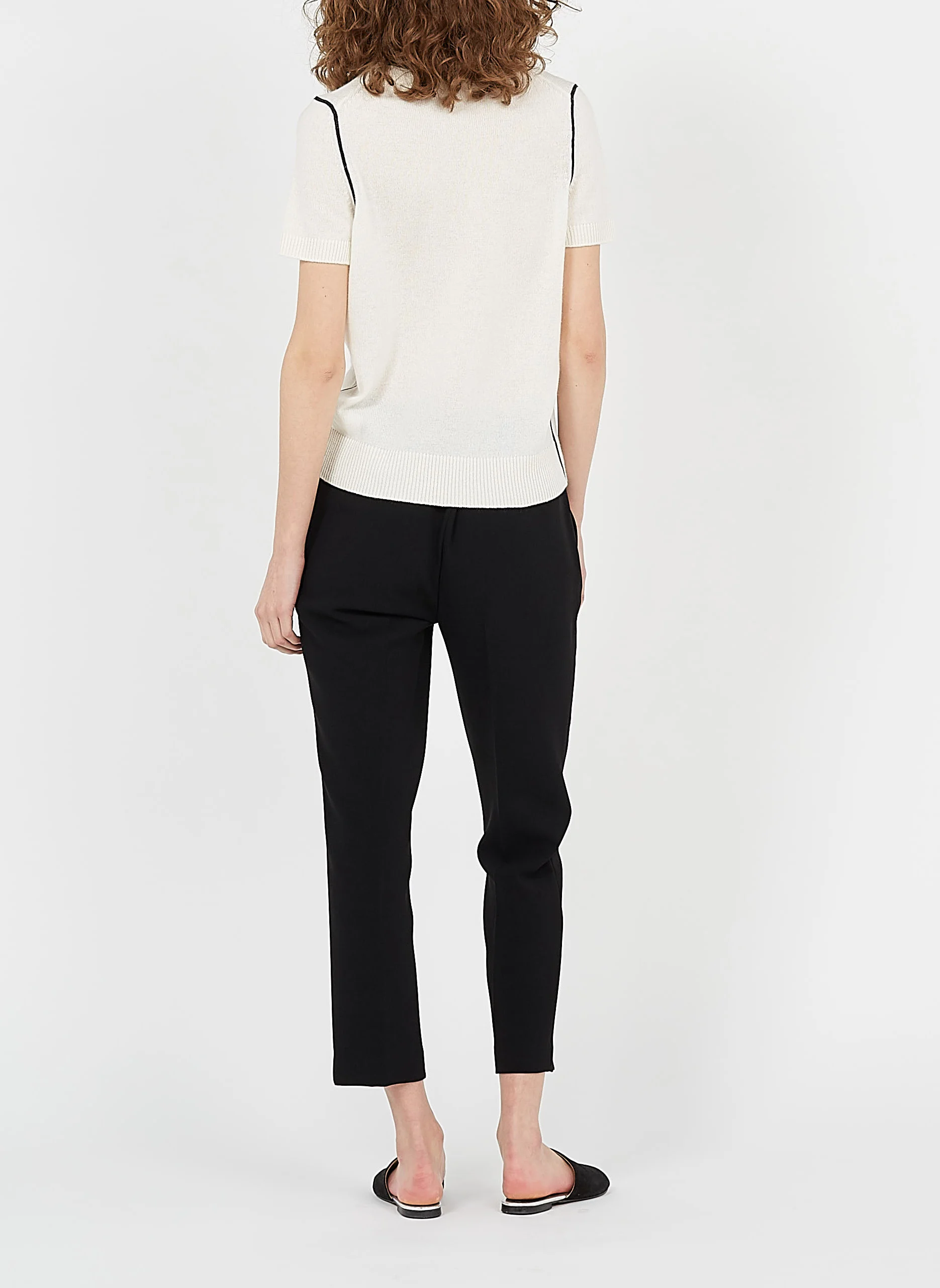 TREECA 4.ADMIRAL CRE - Pantalon droit| Noir