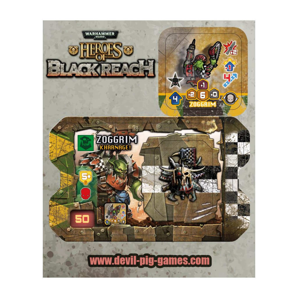 Heroes of Black Reach - Zoggrim the Kharnager