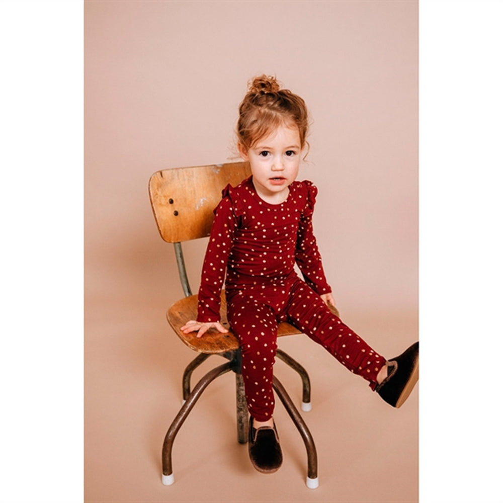 Køb Soft Gallery Cabernet Baby Paula X-mas Leggings