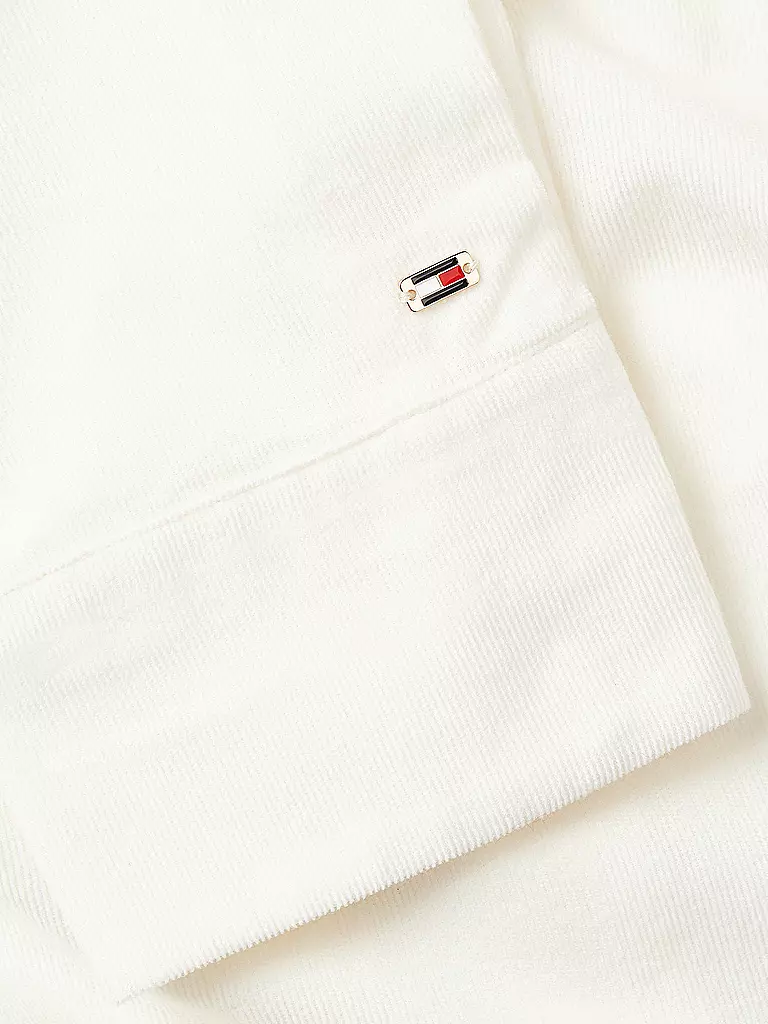 TOMMY HILFIGER Cordbluse  weiss