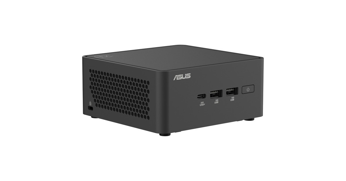 ASUSNUC 15 Pro Tall Kit RNUC15CRHU500002 barebone  (Zwart | Core Ultra 5 225H | Arc 130T)
